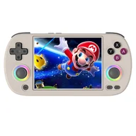Konsole i gry retro - Konsola do gier retro ANBERNIC RG40XX H ze światłem RGB, karta TF 64GB, LPDDR4 1GB, ekran IPS 640*480P - Szary - miniaturka - grafika 1