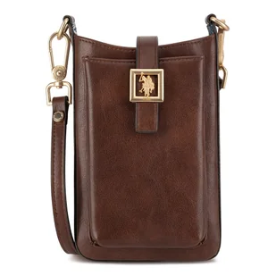 U.S. POLO ASSN. BIUXT8504WVP Brązowy - Torebki damskie - miniaturka - grafika 1