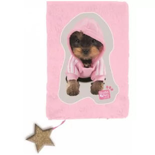 PASO Pluszowy notes Studio Pets PASO 727287 - Szkolne artykuły papiernicze - miniaturka - grafika 1