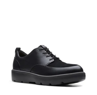 Un Balsa Lace [black combi] - rozmiar 39 - Półbuty damskie - miniaturka - grafika 1