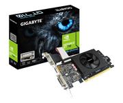 Karty graficzne - Gigabyte GV-N710D5-2GIL NVIDIA 2 GB GeForce GT 710 GDDR5 PCI-E 2.0 x 8 HDMI ports quantity 1 Memory clock speed 5010 MHz DVI-D ports quantity 1 Processor frequency 954 MHz - miniaturka - grafika 1