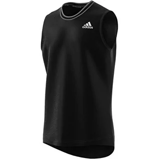 Koszulki sportowe męskie - adidas T-Shirt Szelki T PB Black/Black XL - grafika 1