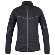 Bluzy sportowe damskie - Bluza damska Hannah Dagnys Rozmiar: L / Kolor: szary/czarny - miniaturka - grafika 1