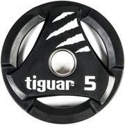 Obciążenia - TIGUAR Talerz olimpijski TIGUAR TI-WTPU00500 5 kg) - miniaturka - grafika 1