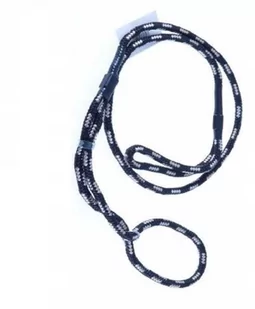 Chaba Ringówka czarno biała 8mm/140cm PCHB986 - Smycze dla psów - miniaturka - grafika 1