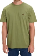 Koszulki męskie - t-shirt QUIKSILVER BASIC GNG0/LODEN GREEN - miniaturka - grafika 1