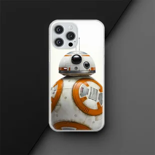 Etui BB 8 002 Star Wars Nadruk częściowy Przeźroczysty Producent: Samsung, Model: A14 4G/5G - Etui i futerały do telefonów - miniaturka - grafika 1
