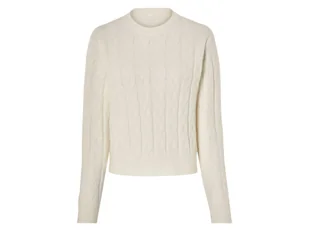 esmara® Sweter damski (L (44-46), Biały) - Swetry damskie - miniaturka - grafika 1
