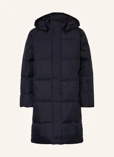 Only Płaszcz Pikowany Z Odpinanym Kapturem blau - Płaszcze damskie - miniaturka - grafika 1