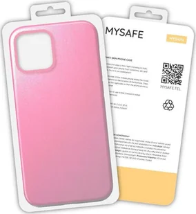 Mysafe MYSAFE ETUI SKIN IPHONE 12 PRO MAX JASNORÓŻOWY PUDEŁKO - Etui i futerały do telefonów - miniaturka - grafika 1