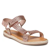 Espadryle damskie - Espadryle Les Tropeziennes Hipsto C063526 Gold/Pink - miniaturka - grafika 1