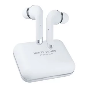 HAPPY PLUGS Air 1 Plus In Ear TWS ANC Białe - Słuchawki - miniaturka - grafika 1