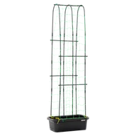 Pozostałe akcesoria do uprawy roślin - Doniczka + stojak do uprawy ogórków CUCU GROW BOX 60x30x178cm - CULTIVO - miniaturka - grafika 1