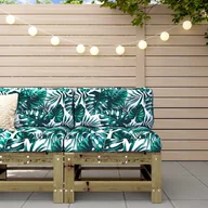 Sofy ogrodowe - vidaXL Ogrodowa sofa środkowa, impregnowane drewno sosnowe - miniaturka - grafika 1
