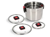 Zestawy garnków i patelni - ZWIEGER KOMPACT Zestaw garnków 6 el. - miniaturka - grafika 1