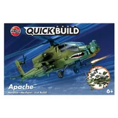 Samoloty i helikoptery - Helikopter AIRFIX Quickbuild Apache J6004 - miniaturka - grafika 1