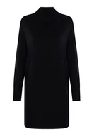 Sukienki - Jalene Damska sukienka z dzianiny 81133429, czarna, M/L, czarny, M-L - miniaturka - grafika 1