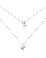 Naszyjniki - Srebrny Naszyjnik Z Muszelką - miniaturka - grafika 1