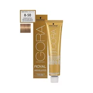 Farby do włosów i szampony koloryzujące - Schwarzkopf Professional Professional, Igora Royal Absolutes, farba do włosów 8-50, 60 ml - miniaturka - grafika 1