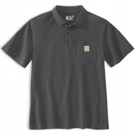 Koszulki męskie - Koszulka Carhartt Loose Polo - miniaturka - grafika 1