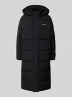 Płaszcze damskie - Płaszcz pikowany z kapturem - miniaturka - grafika 1