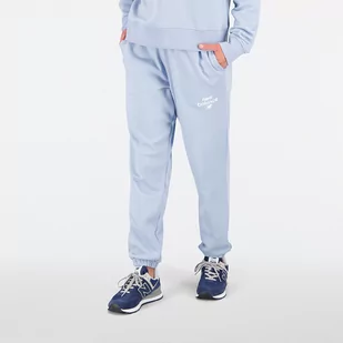 Spodnie damskie New Balance WP31508LAY  niebieskie - Spodnie męskie - miniaturka - grafika 1