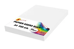 Papier biały A4 500 ark 50g Shan - Papier do drukarek - miniaturka - grafika 1