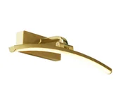 Lampy ścienne - Searchlight 79821-40SB - LED Kinkiet galeryjka SANTORINI LED/8,2W/230V mosiądz - miniaturka - grafika 1