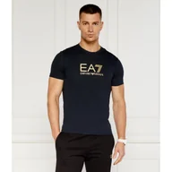 Koszulki męskie - EA7 T-shirt | Slim Fit - miniaturka - grafika 1