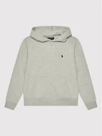 Bluzy dla chłopców - Ralph Lauren Polo Bluza Ls Po 323749954017 Szary Regular Fit - miniaturka - grafika 1