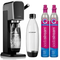 Saturatory - Saturator Do Wody Gazowanej Sodastream Art Czarny Z 1 Butelką 2 naboje Co2 - miniaturka - grafika 1