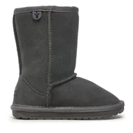 Buty dla chłopców - Śniegowce EMU Australia Wallaby Lo K10102 Szary - miniaturka - grafika 1