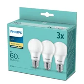 Halogeny - Philips Żarówka LED 929002306203 8W E27 3 szt.) 929002306203 - miniaturka - grafika 1