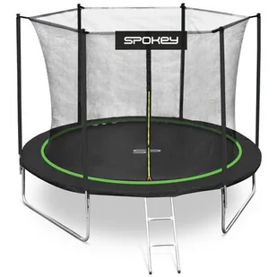 Spokey Trampolina zielona 305 cm JUMPER II - Trampoliny - miniaturka - grafika 1