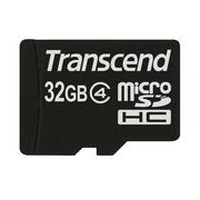 Karty pamięci - Karta pamięci TRANSCEND microSDHC, 32 GB, Class 4 + adapter SD - miniaturka - grafika 1