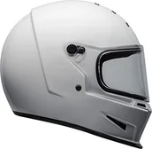 Kaski motocyklowe - HELMET BELL ELIMINATOR SOLID XL, BIAŁY - miniaturka - grafika 1