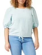 Koszule damskie - Wrangler Damska koszula z długim rękawem, niebieska (Omphalodes Blue), XS, Omphalodes Blue, XS - miniaturka - grafika 1