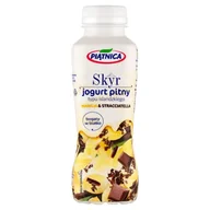Kefiry, jogurty, maślanki - Piątnica Skyr jogurt pitny typu islandzkiego wanilia & stracciatella 350 g - miniaturka - grafika 1
