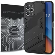 Etui i futerały do telefonów - ETUI EXOGUARD BIBERCAS + SZKŁO - XIAOMI REDMI 12 - PANCERNE CASE OBUDOWA FUTERAŁ - miniaturka - grafika 1