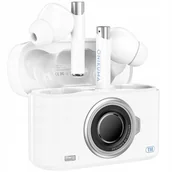 Słuchawki - ONIKUMA T18 Słuchawki dokanałowe bezprzewodowe biały - miniaturka - grafika 1