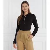 Koszulki i topy damskie - Tommy Hilfiger Polo | Slim Fit - miniaturka - grafika 1