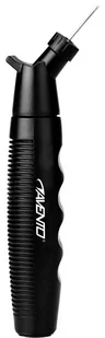 Avento Pompka do piłek ręczna Double Action + igła AVENTO 45PE-BLK - Piłki do ćwiczeń - miniaturka - grafika 1