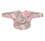 Śliniaki i fartuszki - Baby Steps, Dreamland, Śliniak/Fartuszek z rękawkami, Peony - miniaturka - grafika 1