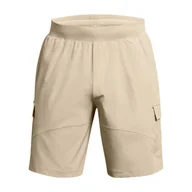 Spodnie sportowe męskie - Spodenki treningowe męskie Under Armour Stretch Woven Cargo - miniaturka - grafika 1