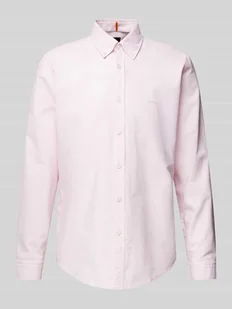 Koszula casualowa o kroju regular fit z wyhaftowanym logo model ‘Rickert’ - Koszule męskie - miniaturka - grafika 1