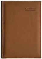 Kalendarze - Kalendarz naucz. 20252026 B5 tyg. Vivella brązowy - kalendarz - miniaturka - grafika 1