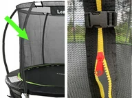 Akcesoria do trampolin - Siatka Wewnętrzna Do Trampoliny Sport Max 6Ft Zielona - miniaturka - grafika 1