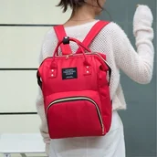 Torby i organizery dla mam - Plecak / torba dla mamy – czerwony - miniaturka - grafika 1