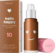 Podkłady do twarzy - Benefit Benefit, Hello Happy, Brightening, Liquid Foundation, 10, Deep Warm, SPF 15, 30 ml For Women - miniaturka - grafika 1
