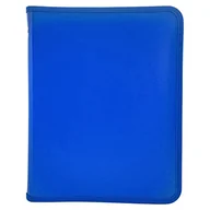 Portfele - Raylu Paper - Portfel z zamkiem błyskawicznym A4 o różnych kolorach i szerokości 3 cm do dokumentów z wewnętrzną kieszenią (niebieski) - miniaturka - grafika 1